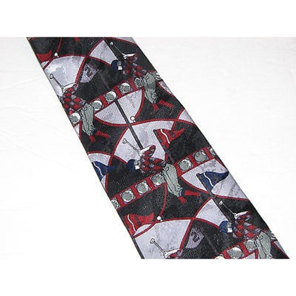American Sports Golfer Men's Necktie